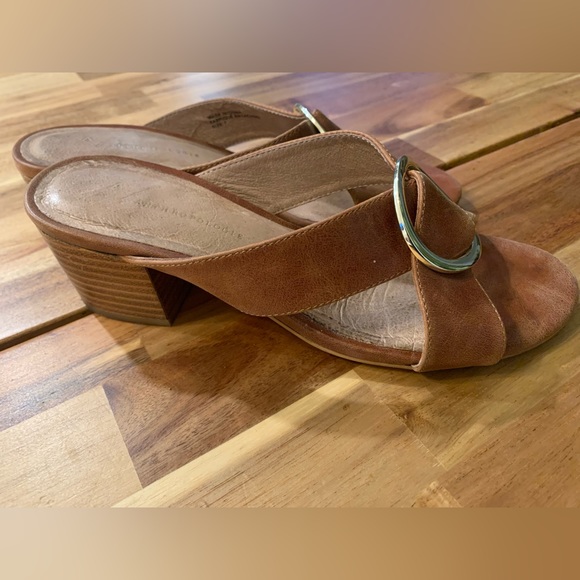 Anthropologie Sandals| Anthropologie Jessie Block Sandals| Size 7 - Picture 3 of 8